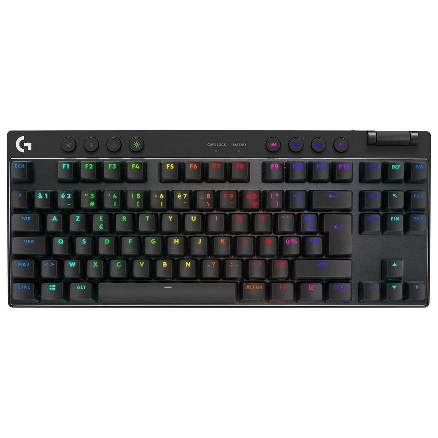 Revuelto Gaming Clavier TKL sans fil, switches interchangeables