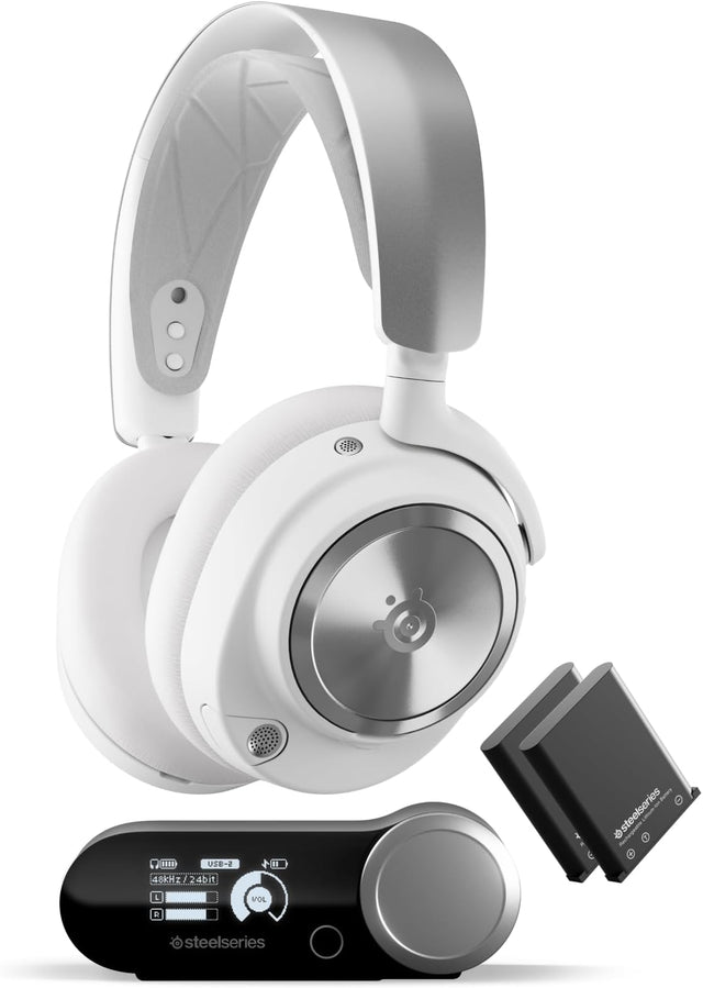 Casque sans fil à réduction de bruit active, station de charge