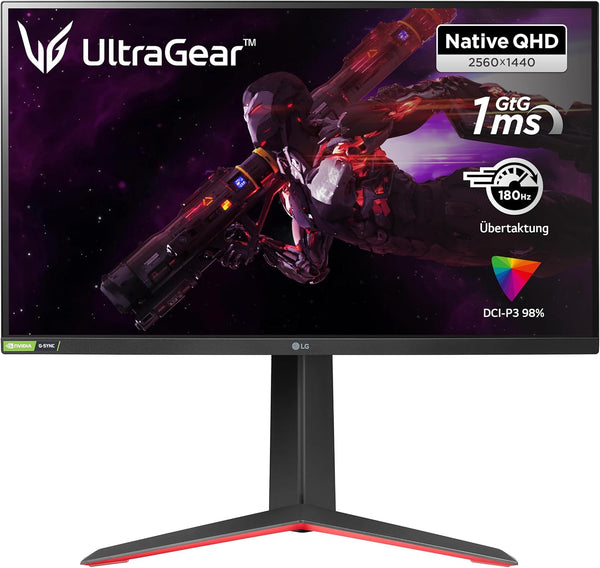 Écran 27 pouces 165 Hz, dalle IPS 1 ms